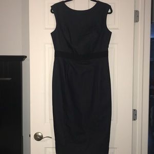 Denim sheath midi dress from New York & Co.